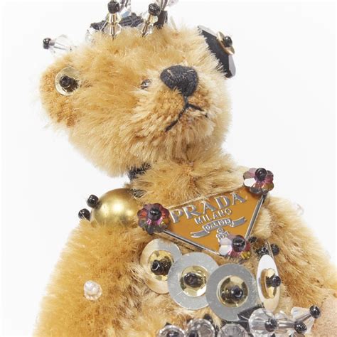 prada bears|Prada bear charm.